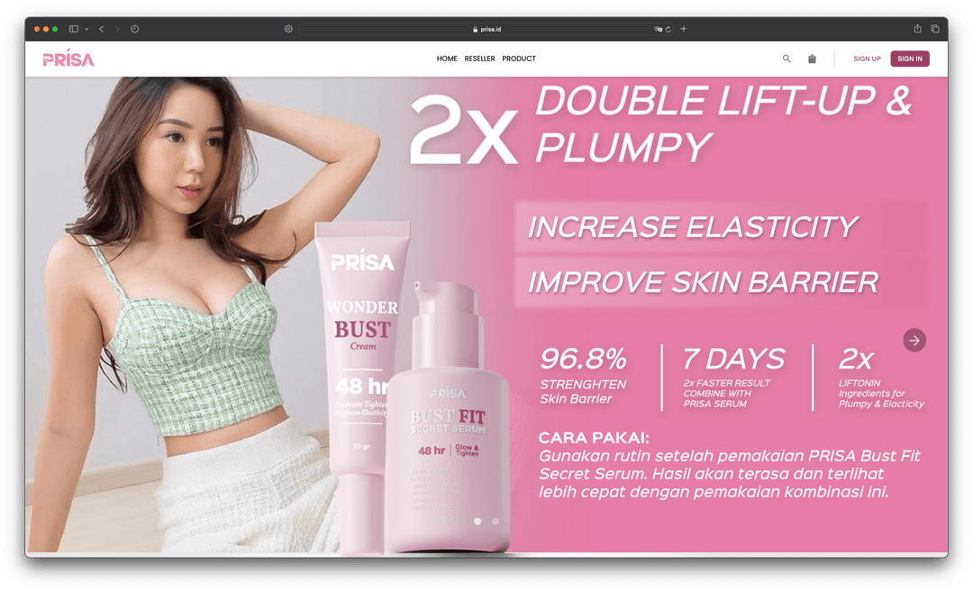 Prisa Online Shop